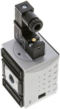 FUTURA 3/2-Wege Magnetventil (NC), G 1/4", 115 V AC, Futura 1