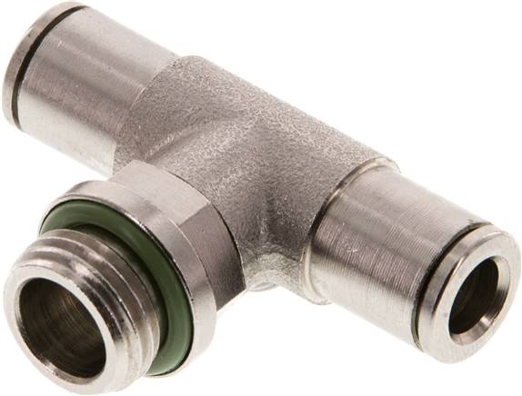 T-Steckanschluss G 1/4"-6mm, IQS-MSV (Hochtemperatur), Dichtung FKM