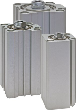 Kompaktzylinder, doppeltwirkend, Kolben 25mm, Hub 70mm -Eco-Line