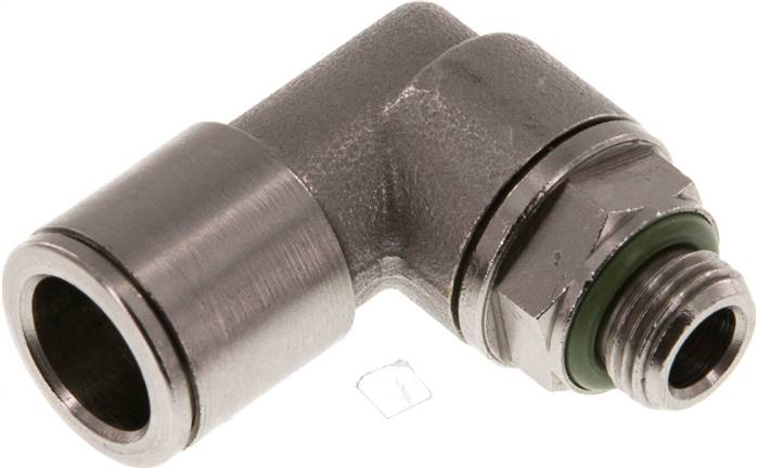 Winkel-Steckanschluss G 1/8"-10mm, IQS-MSV (Hochtemperatur), Dichtung FKM