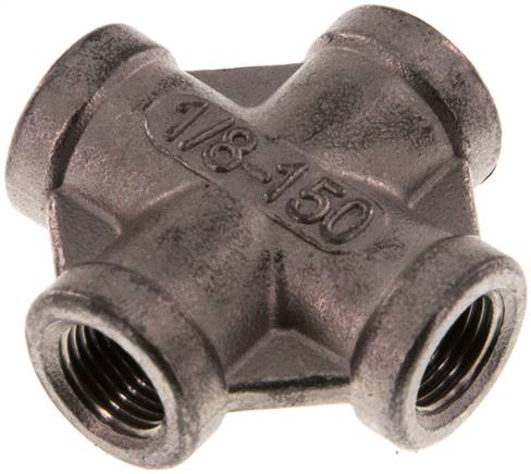Kreuzstück Rp 1/8" (IG), 1.4408