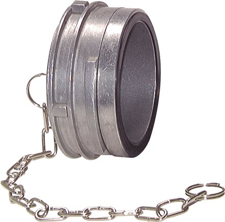 Guillemin-Verschluss mit Verriegelung, Edelstahl, 3" (Dichtfläche 101 mm)