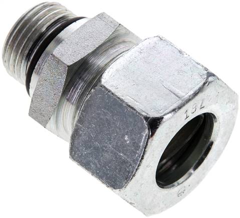 Gerade Schneidringverschr. UNF 3/4"-16-18 L (M26x1,5), Stahl verzinkt