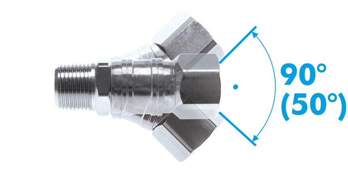 Drehgelenk R 3/8"-G 3/8"
