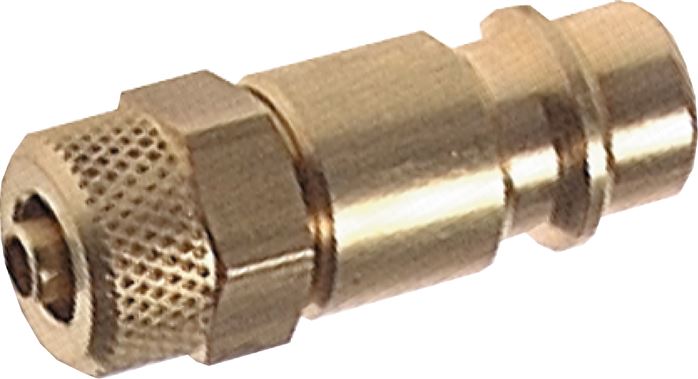 Kupplungsstecker (NW7,2) 10x8mm Schlauch, Messing