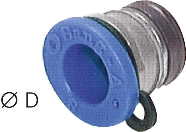 Einpresspatrone 4mm Steckanschluss, MSV-Körper