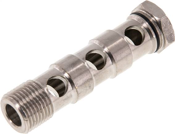 Hohlschraube für IQS-Ringstücke, G 1/2" 3-fach