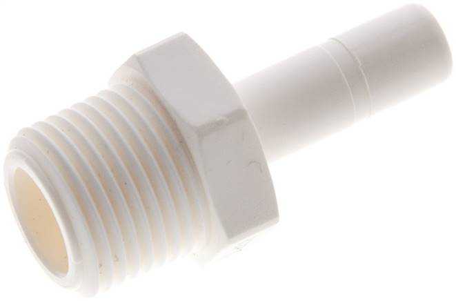 Einschraubtülle R 3/8"-5/16" (7,94 mm) Stecknippel, IQS-LE (EPDM-Dichtung)