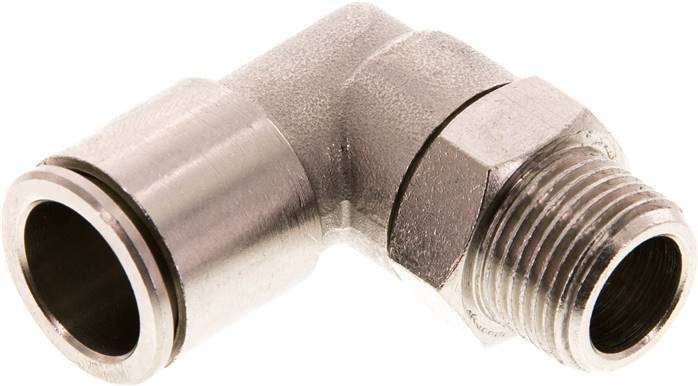 Winkel-Steckanschluss R 3/8"-14mm, IQS-MSV (Hochtemperatur), Dichtung FKM