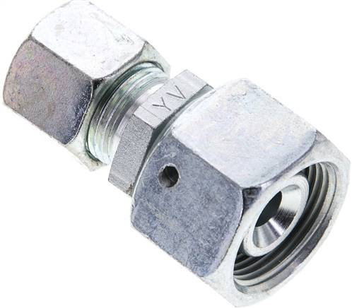Reduziereinsatz 16 S-10 S (M18x1,5), Stahl verzinkt, mit Dichtkegel und O-Ring