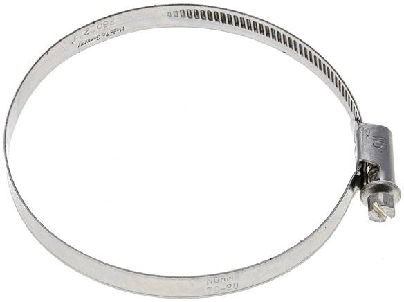 9mm Schlauchschelle 70 - 90mm, 1.4401/1.4571 (W5) (NORMA)