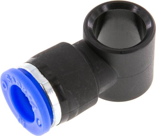 Steckanschluss, L-Ringstück G 1/4"-10mm, IQS-Standard