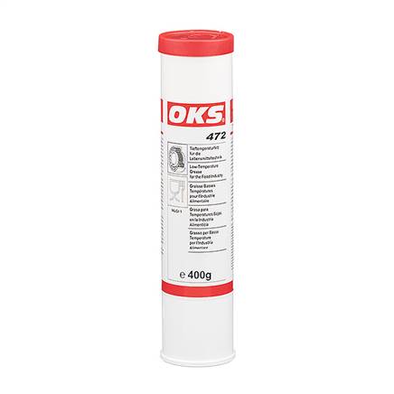 OKS 472 - Tieftemperaturfett (NSF H1), 400 ml Kartusche