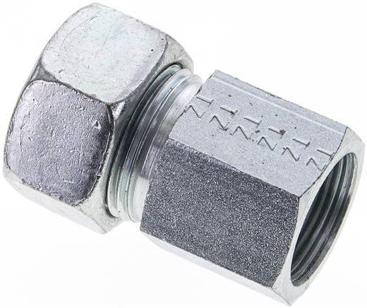 Aufschraub-Schneidringverschr. M 26x1,5-22 L (M30x2), Stahl verzinkt