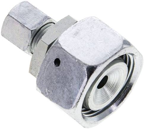 Reduziereinsatz 22 L-8 L (M14x1,5), Stahl verzinkt, mit Dichtkegel und O-Ring