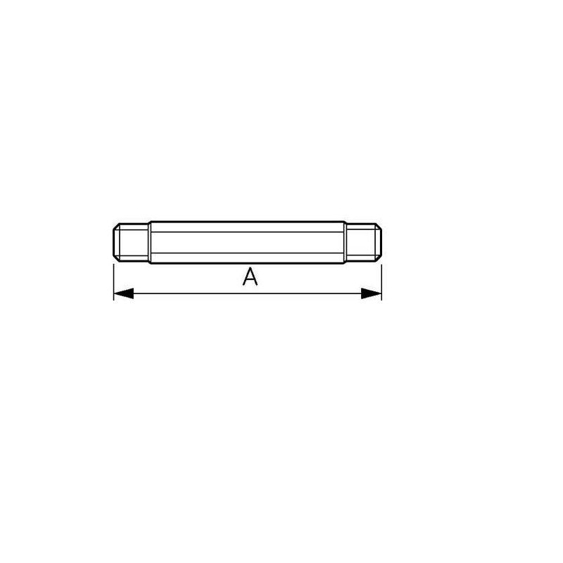 PREVOST-Distanzstück M8, Länge 77 mm