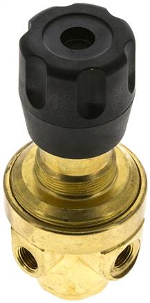 Druckregler, Messing, G 1/4", 2 - 30bar (für CO2)