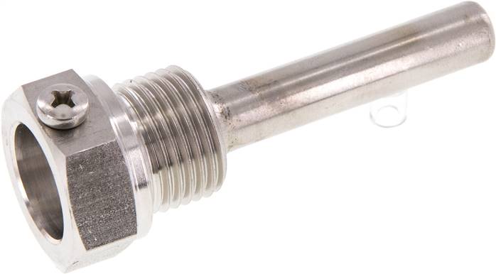 Schutzrohr zum Einschrauben (G 1/2"), 63mm, 1.4571 Typ TR 63 BUND ES