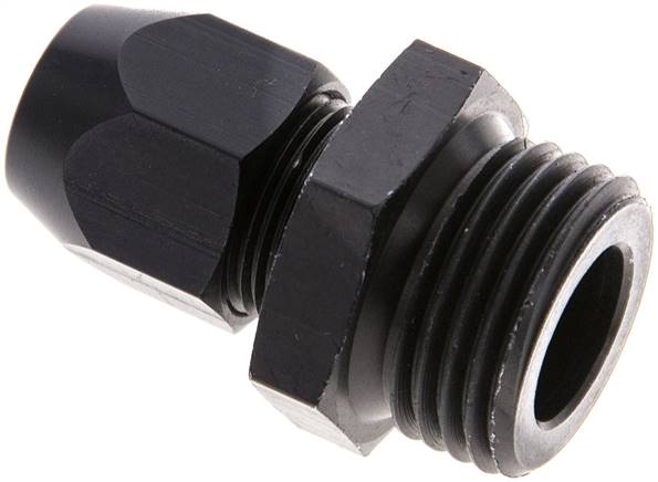 Gerade Verschraubung G 1/2"-10x4mm, Aluminium
