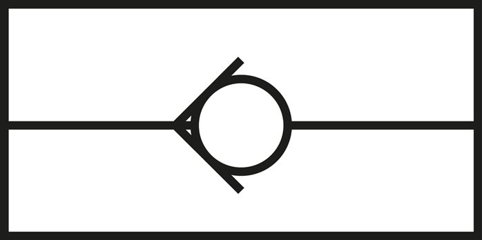 Rückschlagventil (schwer), G 2-1/2", PN 16, Rotguss