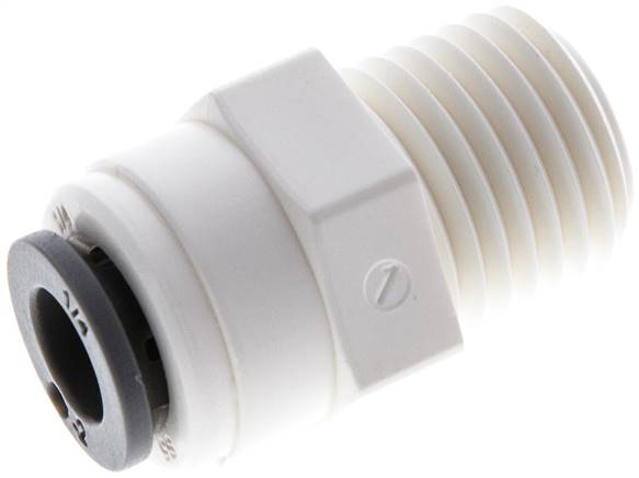 Gerader Steckanschluss NPT 1/4"-1/4" (6,35 mm), IQS-LE (EPDM-Dichtung)