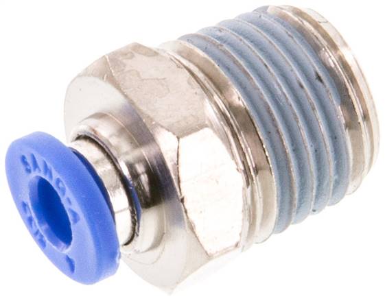 Gerader Steckanschluss R 1/4"-4mm, IQS-Standard