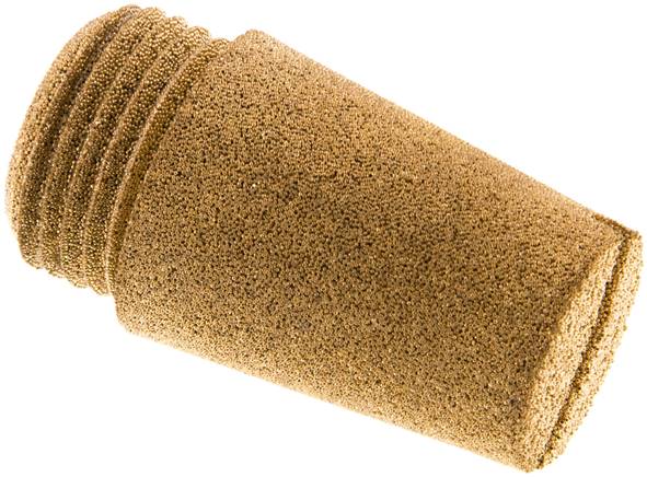 5 Stück 3/8PT Sinterbronze Auspuff-Schalldämpfer Mit Messingkörper – Hervorstehend