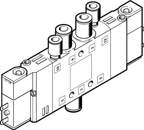 FESTO CPE10-M1BH-5JS-QS-6 (196880) Magnetventil