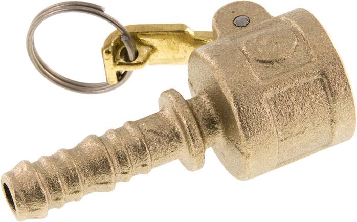 Kamlock-Kupplung (C) 13 (1/2")mm Schlauch, Messing