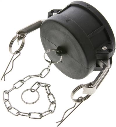 Kamlock-Verschlusskappe (DC) 3", Polypropylen