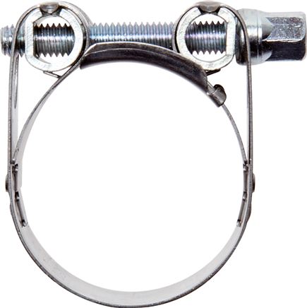 18mm Gelenkbolzenschelle, 29 - 31mm, 1.4016 (W2)