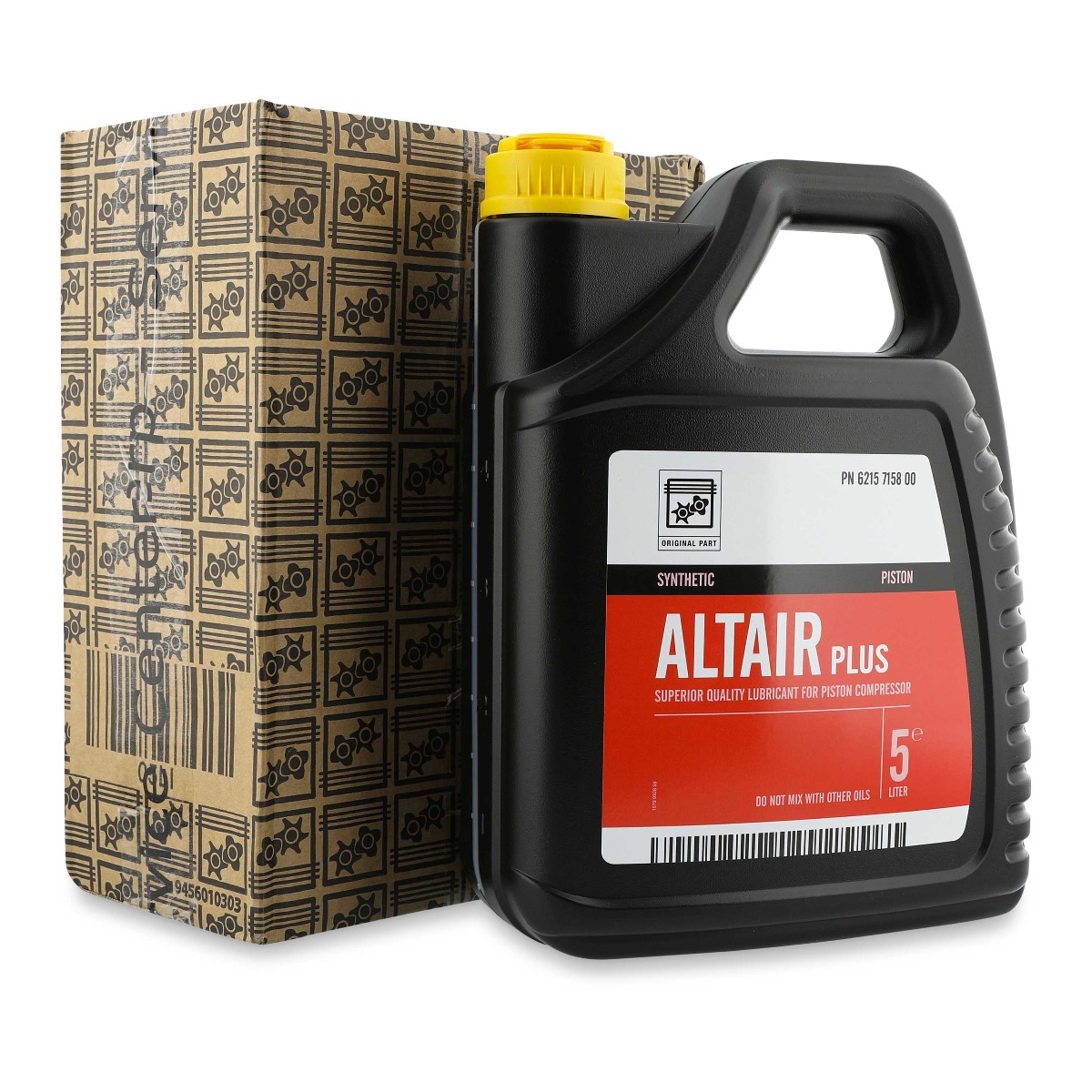 Kolbenkompressoröl ALTAIR PLUS für hohe Auslastung | Kanister 5 Liter | 6215715800
