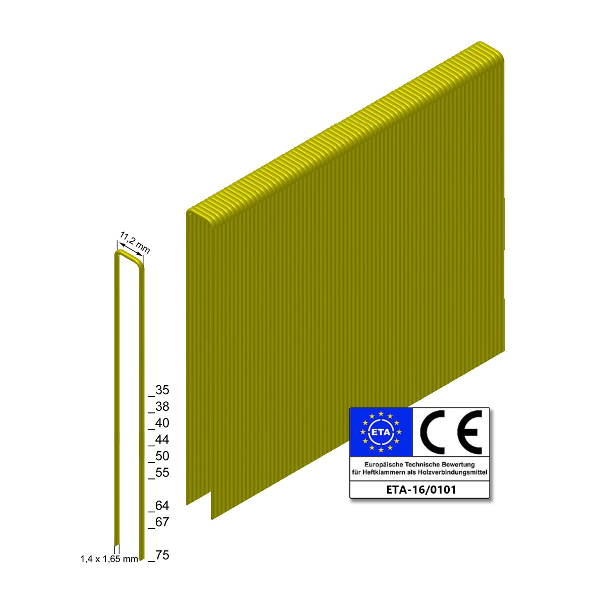 Prebena Heftklammern Z64CRFHA-ETA
