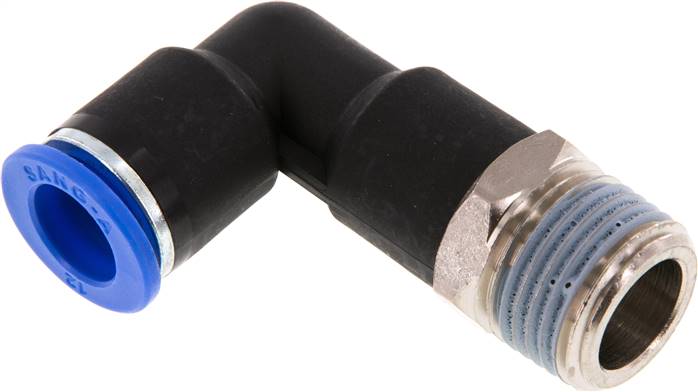 Winkel-Steckanschluss, lang R 1/2"-12mm, IQS-Standard, langer Körper