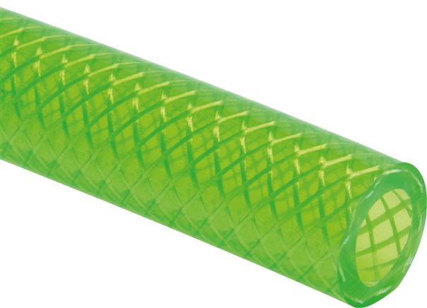 PVC-Gewebeschlauch 9 (3/8")x15,0mm, leuchtgrün, Meterware