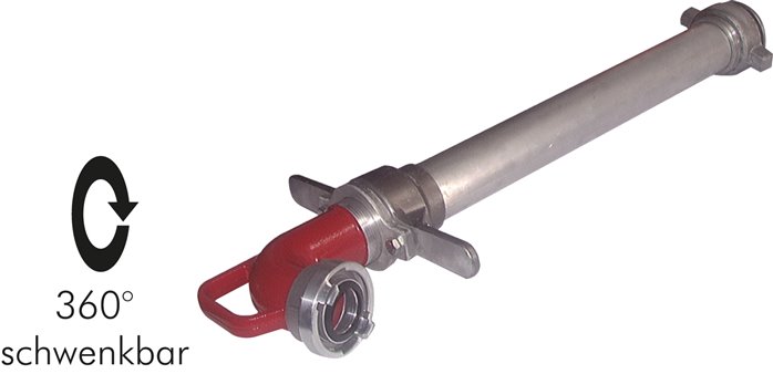 Standrohr drehbar, 75-B (89mm Knagge)