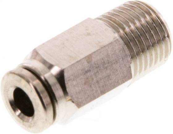 Gerader Steckanschluss R 1/8"-4mm, IQS-MSV (Hochtemperatur), Dichtung FKM