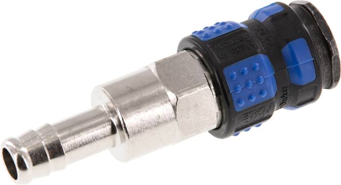 Schnellkupplung (NW7,2) 10mm Schlauch, Kunststoffhülse