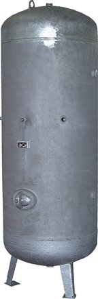 Druckluftbehälter 2000 lt, 16 bar, Stahl verzinkt, AD 2000, BHS 2000/16 V