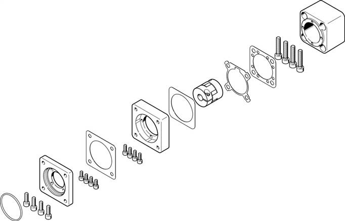 FESTO EAMM-A-D60-60H-S1 (2256697) Axialbausatz