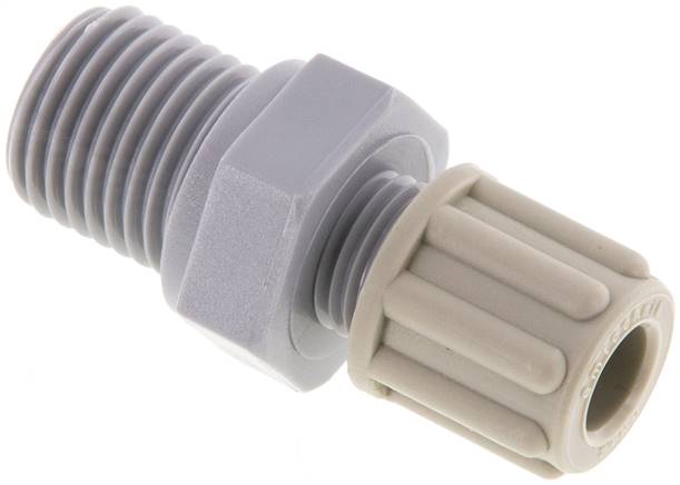 Gerade Verschraubung G 1/4"-6x4mm, PA