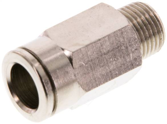 Gerader Steckanschluss R 1/8"-8mm, IQS-MSV (Hochtemperatur), Dichtung FKM