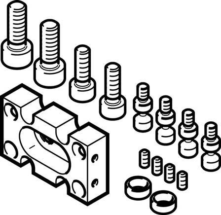 FESTO DHAA-G-G6-8-B11-16 (1273902) Adapterbausatz