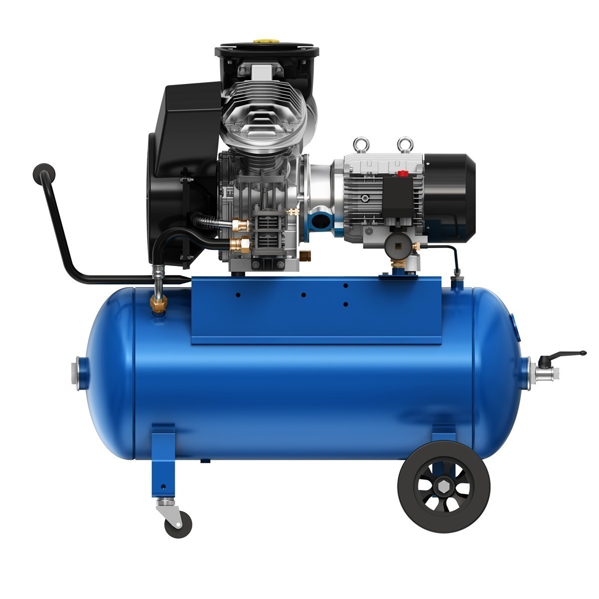 AUSSTELLER I AGRE Industrie-Kolbenkompressor Typ BOSS 6002 D 2.0 fahrbar, 4116002213