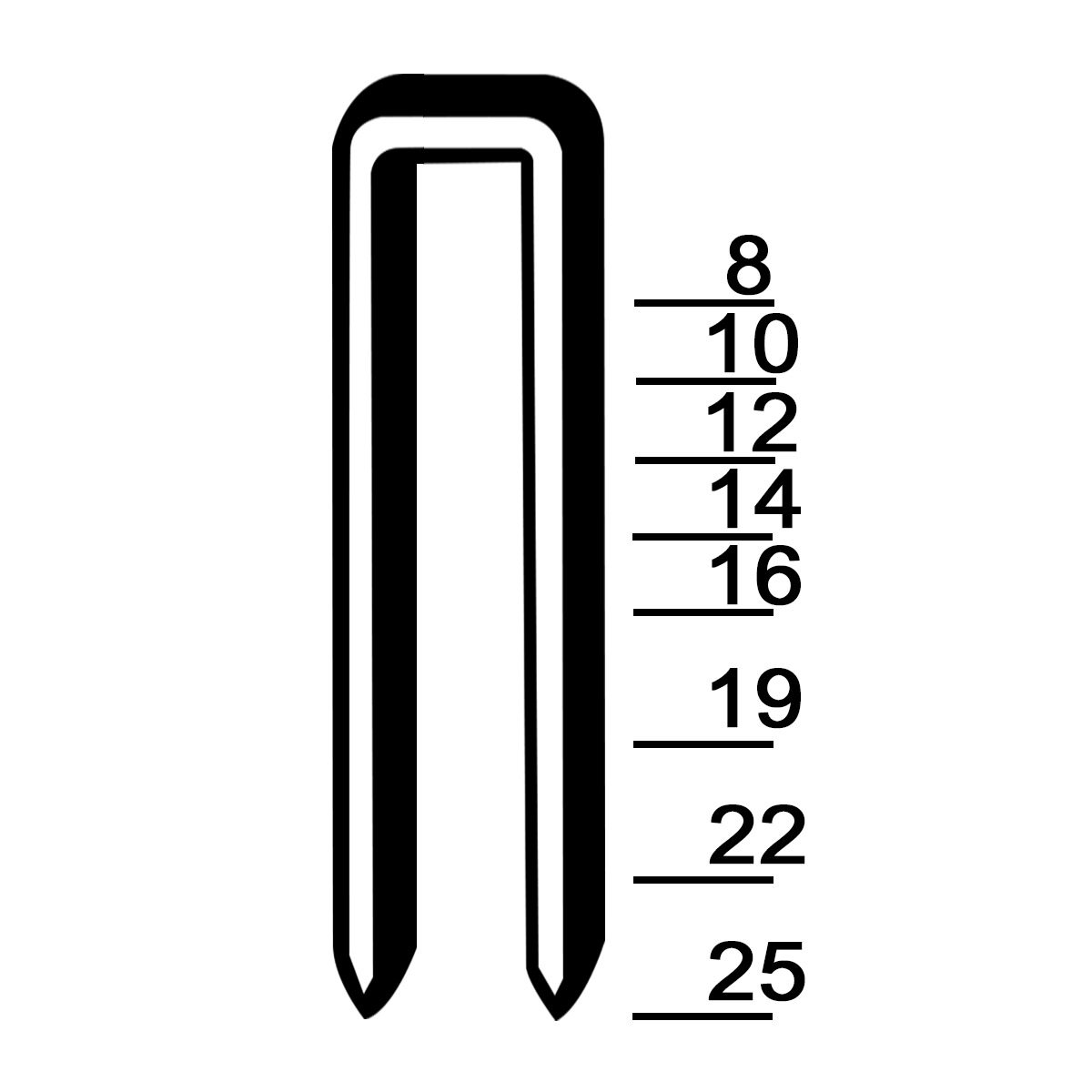 Prebena Heftklammern O12CNK