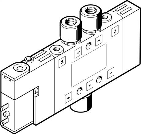FESTO CPE10-M1BH-5L-M5 (196881) Magnetventil