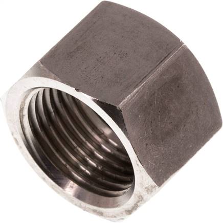 Überwurfmutter f. Schneidringverschr. 12 L (M18x1,5), 1.4571