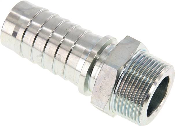 Gewindetülle, DIN EN 14423 R 1-1/4"-32x48mm, Stahl verzinkt
