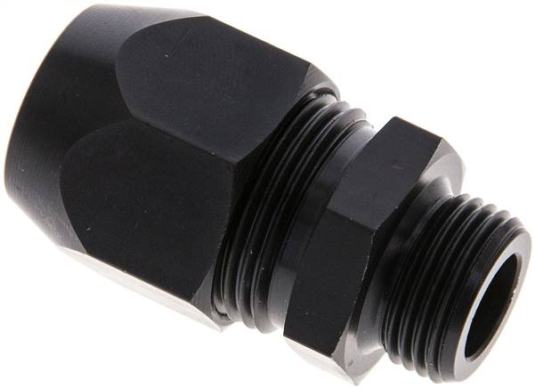 Gerade Verschraubung G 3/8"-16x10mm, Aluminium