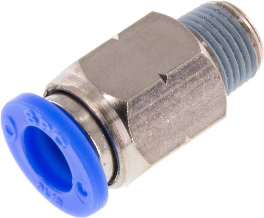 Gerader Steckanschluss NPT 1/8"-5/16" (7,94 mm), IQS-Inch